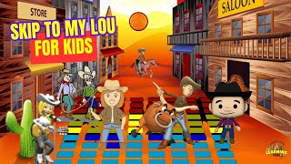 Skip to My Lou  Nursery Rhymes amp Kids Song [upl. by Ylrahc205]