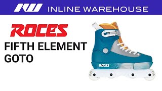 Roces Fifth Element Goto Asayake Blue Skates Review [upl. by Anaujat]