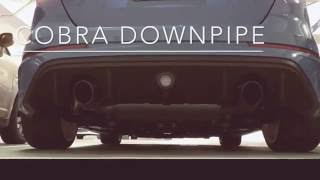 2016 Focus RS MK3 Cobra Downpipe [upl. by Kcitrap]