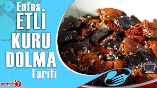 Kuru Dolma Tarifi  Etli Kuru Dolma Nasıl Yapılır [upl. by Hazard307]