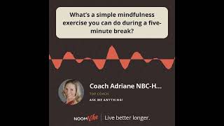 What’s a simple mindfulness exercise you can do during a fiveminute break [upl. by Repard736]