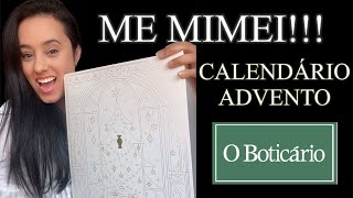 CALENDÁRIO ADVENTO O BOTICÁRIO 2024 [upl. by Lamb]