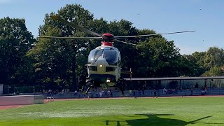 Polizeihubschrauber PHOENIX im Landeanflug am „Recruiting Day“ der Polizei Niedersachsen 07092024 [upl. by Katerina94]