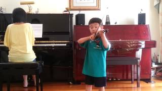 Seitz Concerto No 2 3rd Movement  Christian Li Aged 5 [upl. by Moyer710]