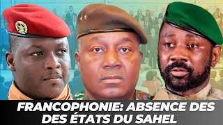 Francophonie Absence des États du Sahel Exclusion ou boycott [upl. by Akanke]