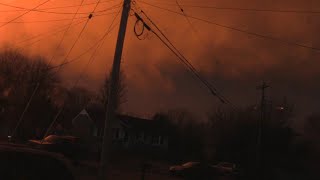 Killer Tornado Storm Cloud December 9 2023 Tennessee [upl. by Darci]