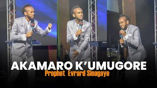 Akamaro kumugore  Prophet Evrard Sinagaye  URUGORI RWIGISAGARA [upl. by Lida]