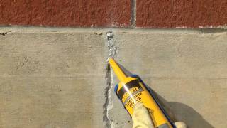 How to Repair Cracks in Vertical Concrete Surfaces with QUIKRETE [upl. by Euqinor]