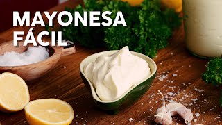 Receta Mayonesa casera keto [upl. by Niliac]