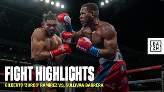 HIGHLIGHTS  Gilberto Zurdo Ramírez vs Sullivan Barrera [upl. by Ailenroc772]