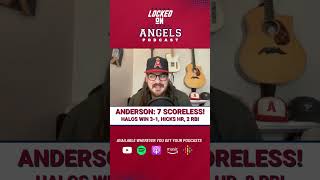 Angels WIN 31 Tyler Anderson Throws 7 Scoreless gohalos repthehalo angels angels2024 [upl. by Itsuj]