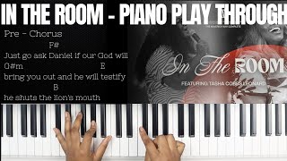 In The Room  Piano Play though  Maverick City Music [upl. by Tsiuqram]