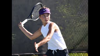 2021 USTA SoCal Junior Sectionals Girls 18s Final [upl. by Anitsirt]