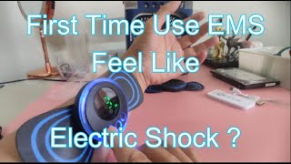 First Time User How To Operate EMS Mini Neck Massager [upl. by Gaspar757]