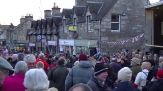 New Years Day Party 2013 Pitlochry Scotland [upl. by Ennylyak657]