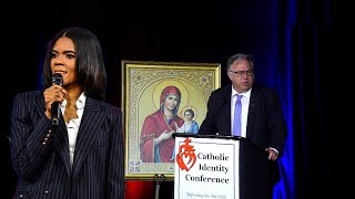 CHRIST is KING Candace Owens amp the Catholic Identity Conference [upl. by Ahusoj]