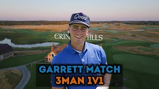 Garrett Clark 3man 1v1 Major   golf goodgood goodgoodgolf [upl. by Odlanir]