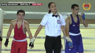 Day 5  Giorgi Kandelaki International boxing turnament  2024 🅵🅸🅽🅰🅻 [upl. by Lenroc488]