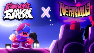 Friday Night Funkin  VS Crow  Nefarious   FNF MODS DEMO [upl. by Jerrine]