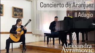 Concierto de Aranjuez II Adagio  Guitar and piano [upl. by Drugge]