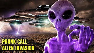 PRANK CALL ALIEN INVASION [upl. by Garret]