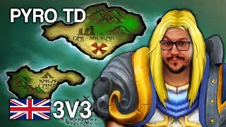 Pyro TD 3v3 Warcraft 3 wLF [upl. by Kassey686]