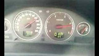 Volvo V70 24d Acceleration 150  200 kmh [upl. by Iover]