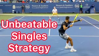 Pro Tennis Singles Point Analysis Felix vs Jannik [upl. by Adnawak]