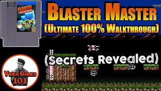 Blaster Master Walkthrough  100 Guide  Video Games 101 [upl. by Mossberg]