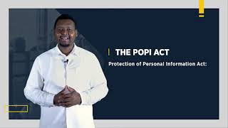 The principles and legislation of the POPI Act [upl. by Irabaj597]