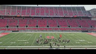 Nelsonville York High School Marching Band at the 2024 Buckeye Invitational [upl. by Ewens521]