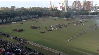 Recreacion de Combate Historico Ejercito Argentino 2014 [upl. by Enneirda290]