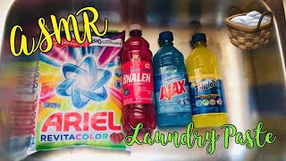 🌈 ASMR  ARIEL REVITACOLOR LAUNDRY PASTE 🌈 [upl. by My]