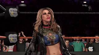 WWE 2K22 Mickie James uses TNA theme Hardcore Country [upl. by Aciretal]