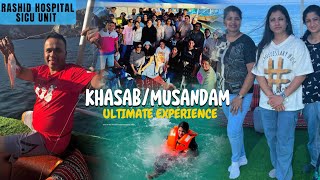 KHASAB MUSANDAM🐬One day Tour Rashid Hospital SICU Unit Ultimate Tour Experience Destination 4K [upl. by Damali]