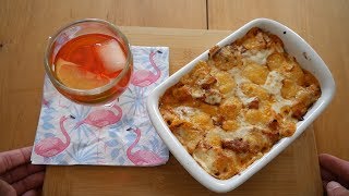 Italian Food Taste Test – Tuna Lasagne amp Aperol – Food amp Drink [upl. by Nesbitt]