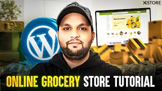 How to Make an Online Grocery Store Website with WordPress and XStore  WordPress Tutorial In Hindi [upl. by Jehias]