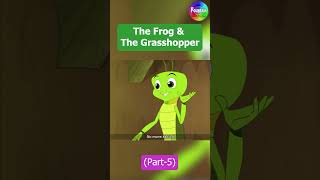 The Frog amp The Grasshopper  Fairy Tales In English  Bedtime Moral Stories  Kids Story In English [upl. by Balbur93]