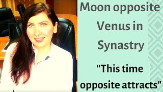 Moon opposition Venus in Synastry [upl. by Liscomb738]