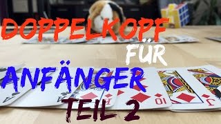 Doppelkopf lernen für Anfänger 2 Spielen dt  engl subs [upl. by Akinit]