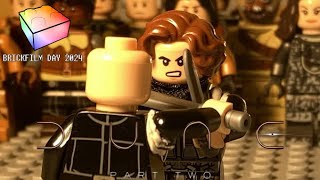 Paul Atreides Vs FeydRautha Fight Scene  Dune Part 2 Lego Stop Motion Recreation [upl. by Kam65]