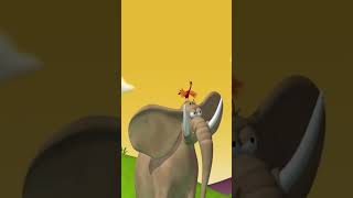 Elephant does Rain Dance  Gazoon  Funny Animals For Kids shortsfeed raindance cartoonforkids [upl. by Fadiman893]