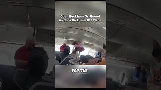 Odell Beckham Jr Gets KICKED Out of PLANE [upl. by Leibarg327]