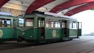 The Drachenfelsbahn and Drachenfels views Königswinter NordrheinWestfalen Germany 9th Aug 2017 [upl. by Stringer]