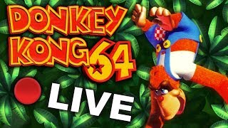 WALNUTS PEANUTS PINEAPPLE SMELLS  Donkey Kong 64 Livestream 3 [upl. by Rennold908]