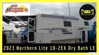 2023 Northern Lite 102 EX Dry Bath LE Truck Camper Tour [upl. by Tiernan]