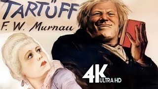 FW Murnau Classic  Tartuffe 🎬4K Colorized English Full Movie  Comedy Drama 1925 塔度夫 [upl. by Lari]