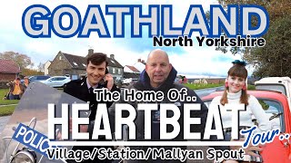 GOATHLAND  THE HOME OF HEARTBEAT AND THE HARRY POTTER TRAIN STATION  FULL TOUR OF THE VILLAGE [upl. by Rutan]