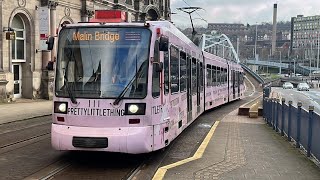 Sheffield Supertram  Castle Square to Malin Bridge Full Ride [upl. by Eelinej347]