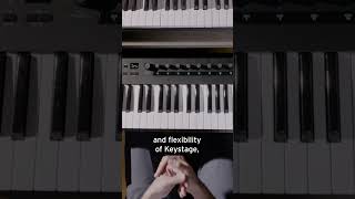 Using the KORG Keystage in conjunction with KORG Collection  Wurly Sounds [upl. by Mond118]